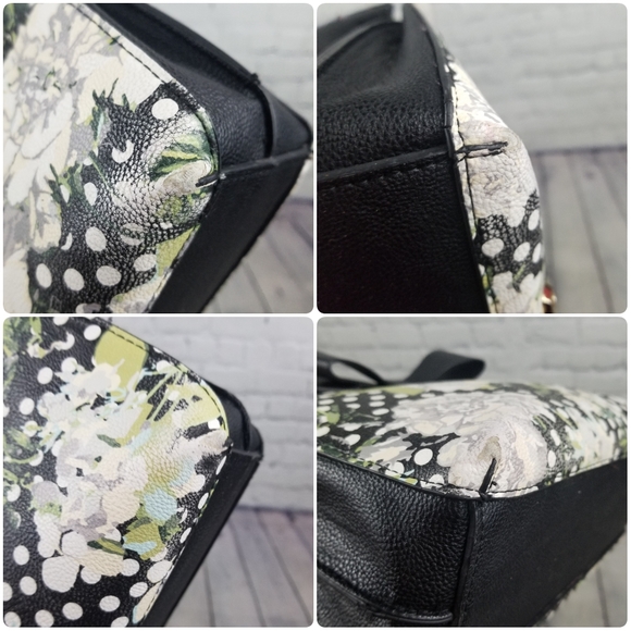 BETSEY JOHNSON | bow floral polka-dot shoulder bag - Picture 10 of 11